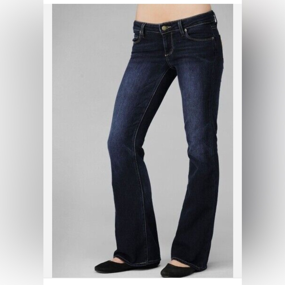 Paige Canyon Petite Bootcut Jeans (28P)